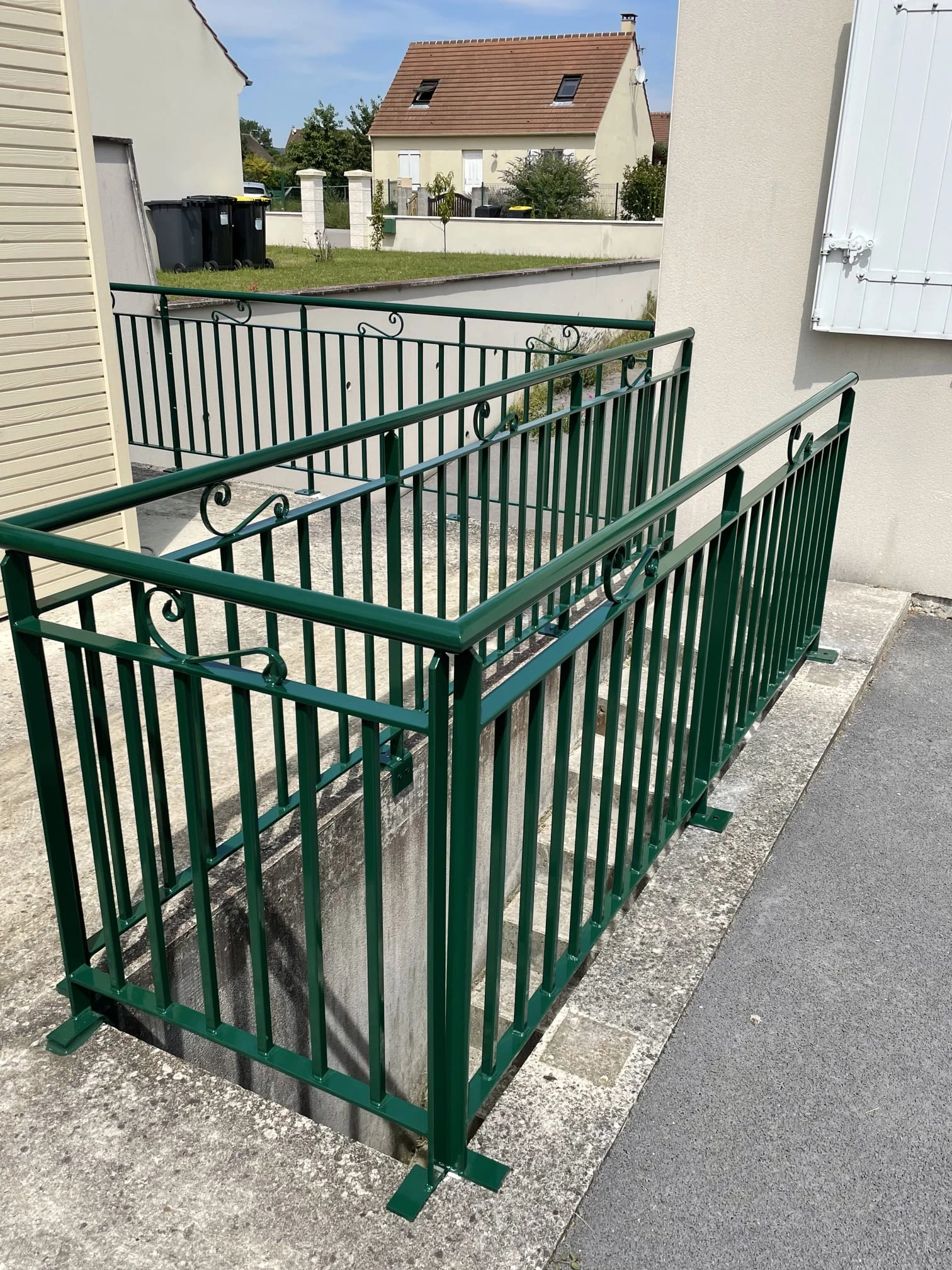 Fabrication et pose de garde-corps métalliques sur mesure